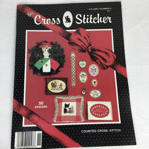 7 Vintage Back Issues of The Cross Stitcher Magazine 1986/1987 - Picture 5 of 5